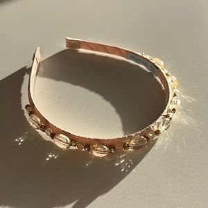 ABEL & LULA GIRLS JEWELED HEADBAND - GOLDEN